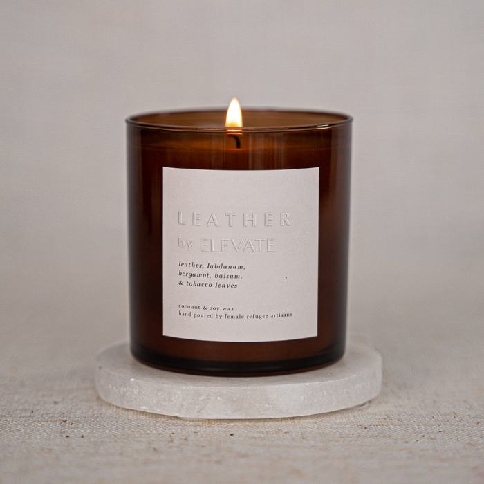 Leather by Elevate | Candle