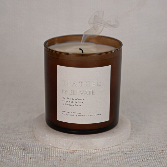 Leather by Elevate | Candle