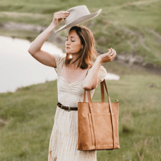 Natalie Hat Tote | Final Sale