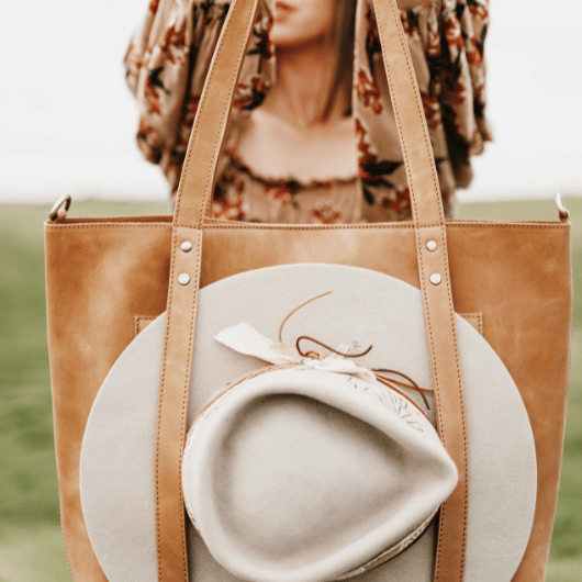 Natalie Hat Tote | Final Sale