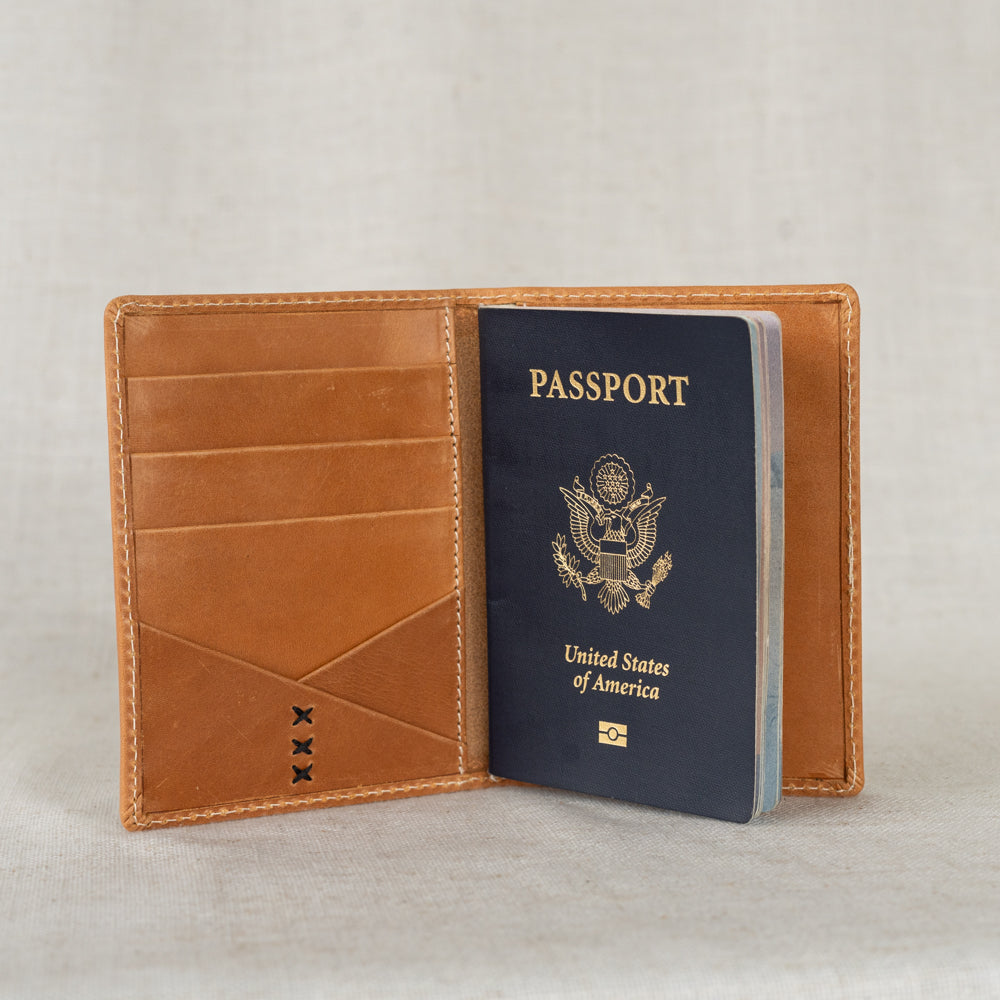 Passport Wallet by Elevate on linen