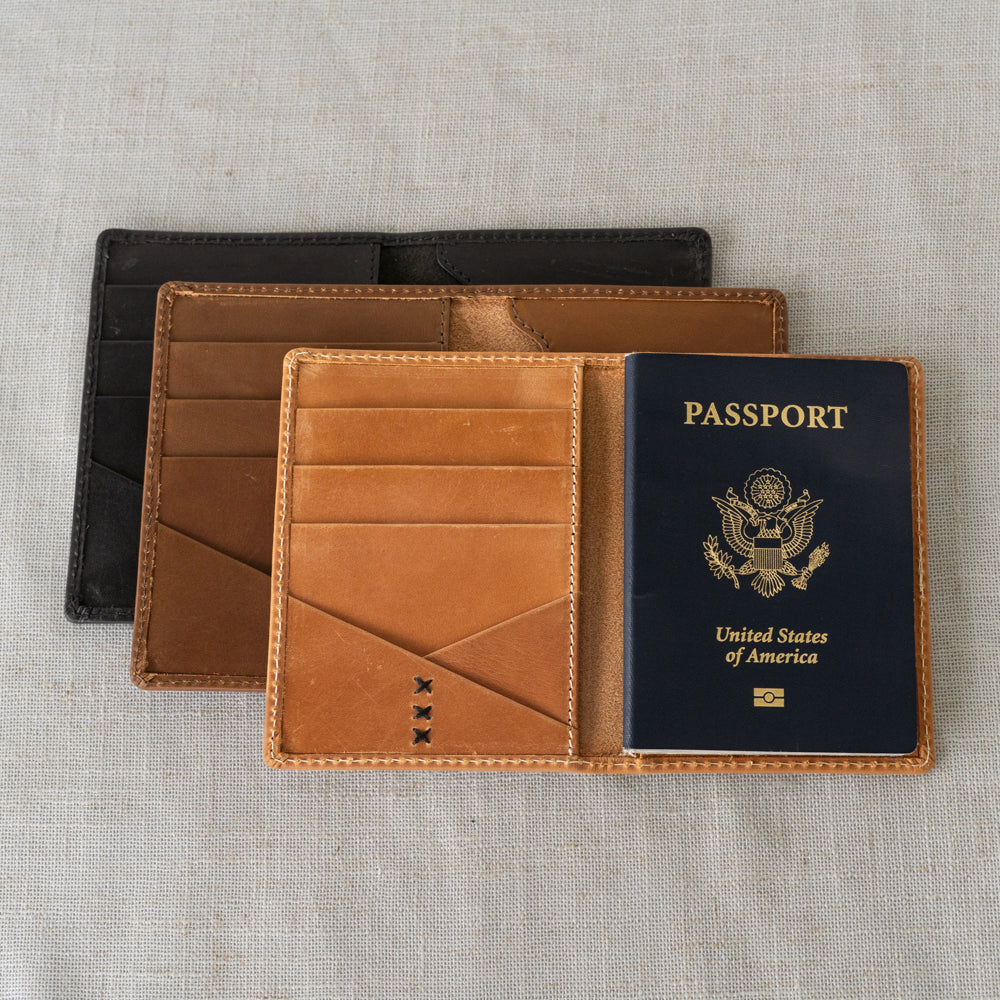 Passport Wallet by Elevate on linen