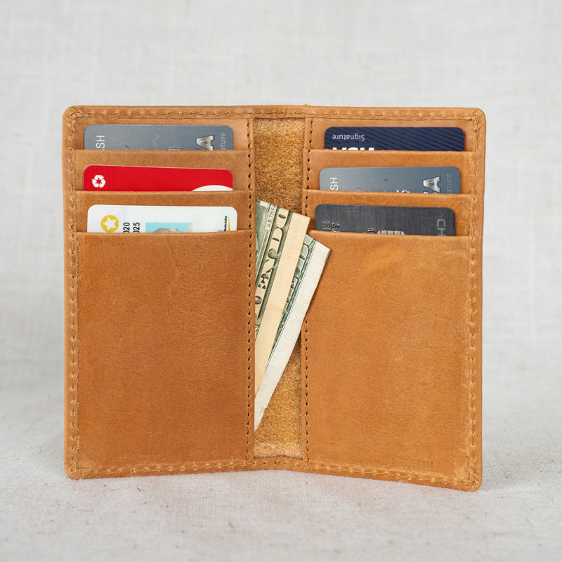 Vertical Wallet by Elevate on linen